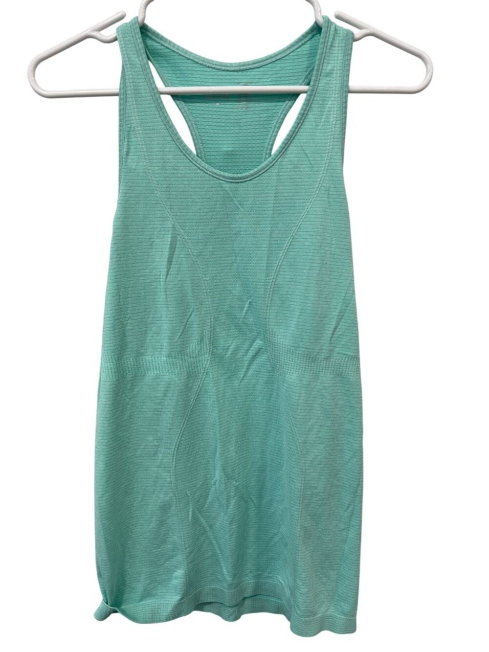 Zyia Active Tank Top Medium Racerback Sleeveless Mint Green Athleisure Workout